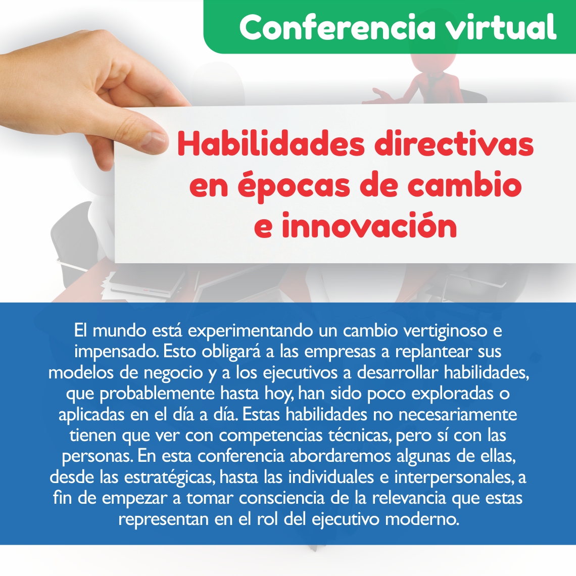 Habilidades directivas en épocas de cambio e innovación